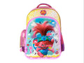 Mochila Escolar Fotorama Trolls Rosa y Lila para Niña