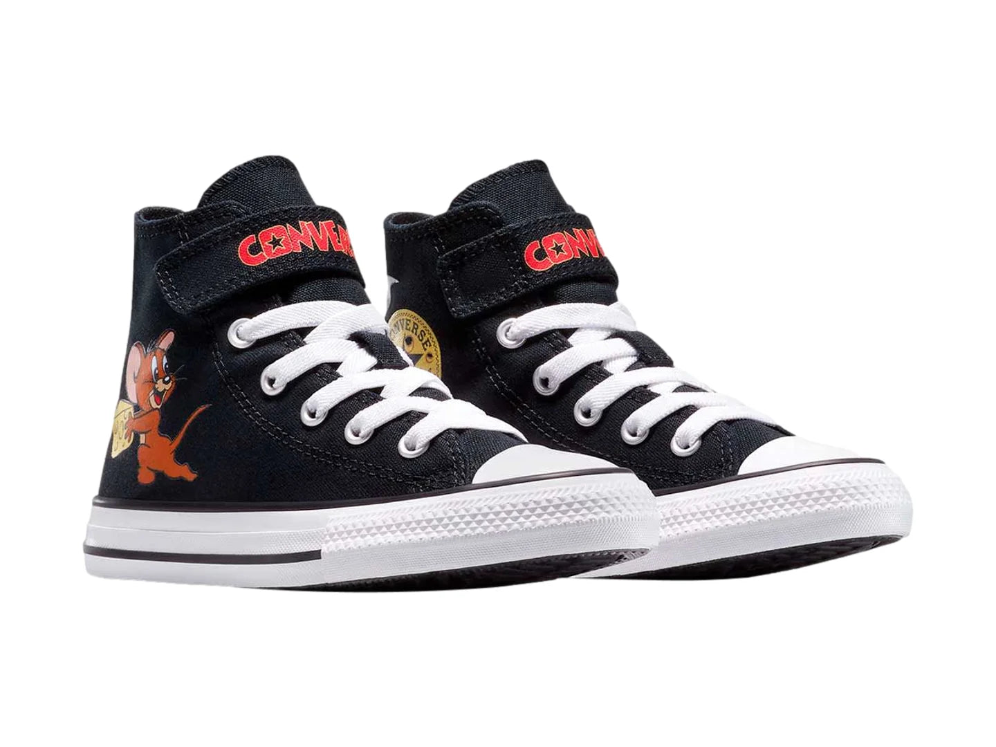 Tenis Converse Chuck Taylor All Star Hi Tom Jerry Negro para Niño