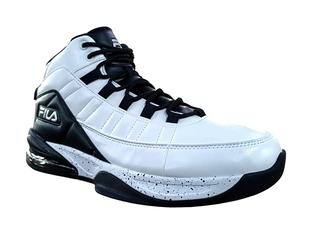 Tenis FILA Activisor Viz Blanco Negro y Plata para Hombre