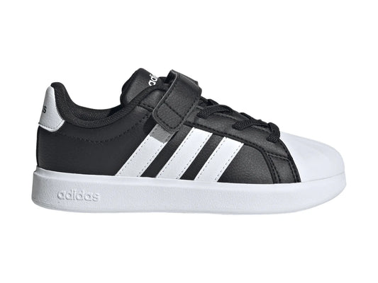 Tenis Adidas Street Talk Negro y Blanco para Niño