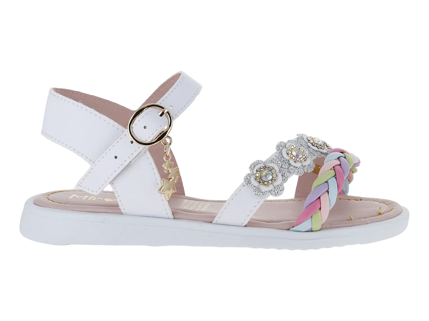 Sandalias Miroslava Blanco para Niña