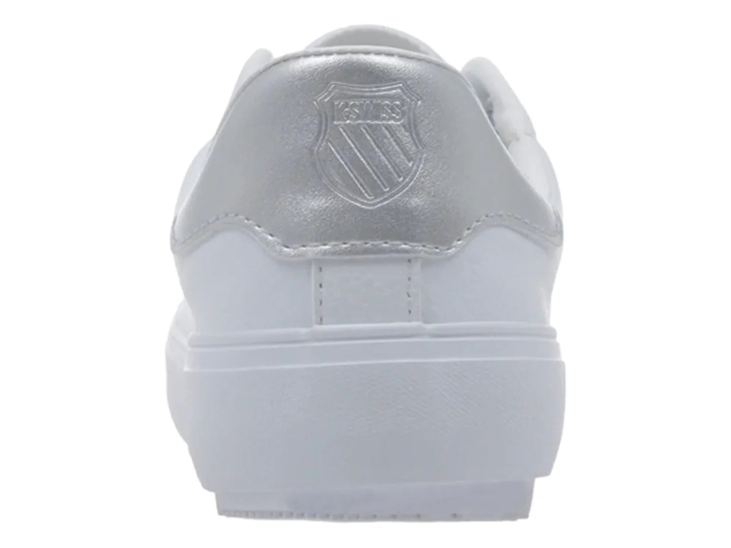Tenis K Swiss Ariana Blanco y Plata para Mujer