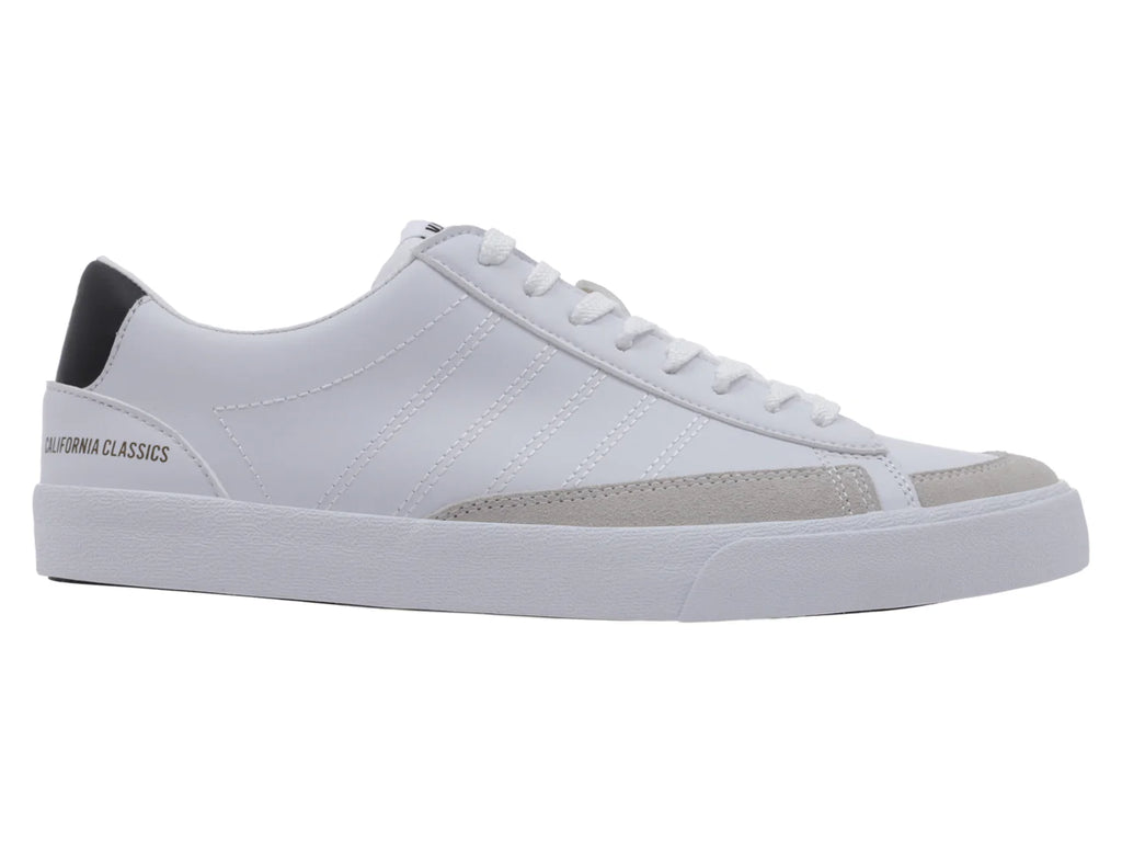 Tenis K SWISS Veaux Blanco con Negro y Oro para Hombre