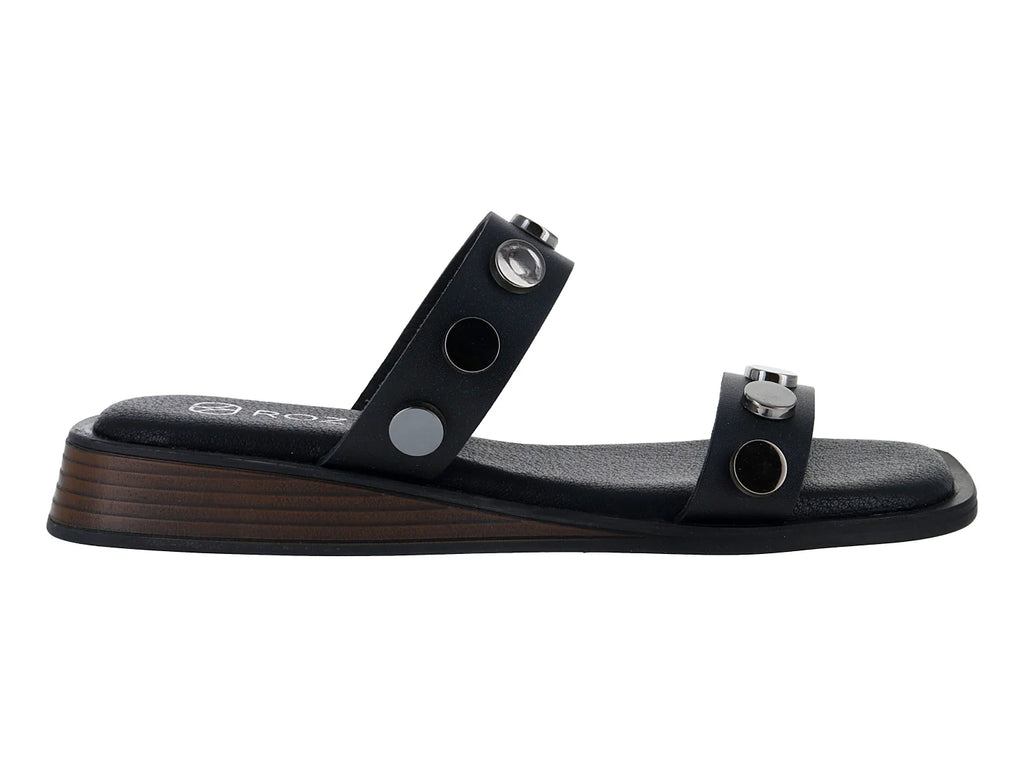 Sandalias ROZE Negro para Mujer