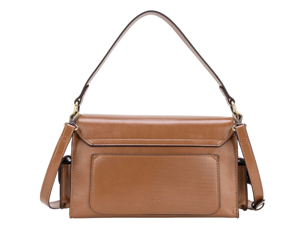 Bolsa Cloe Camel para Mujer