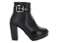 Botines Luna Rosa Negros para Mujer