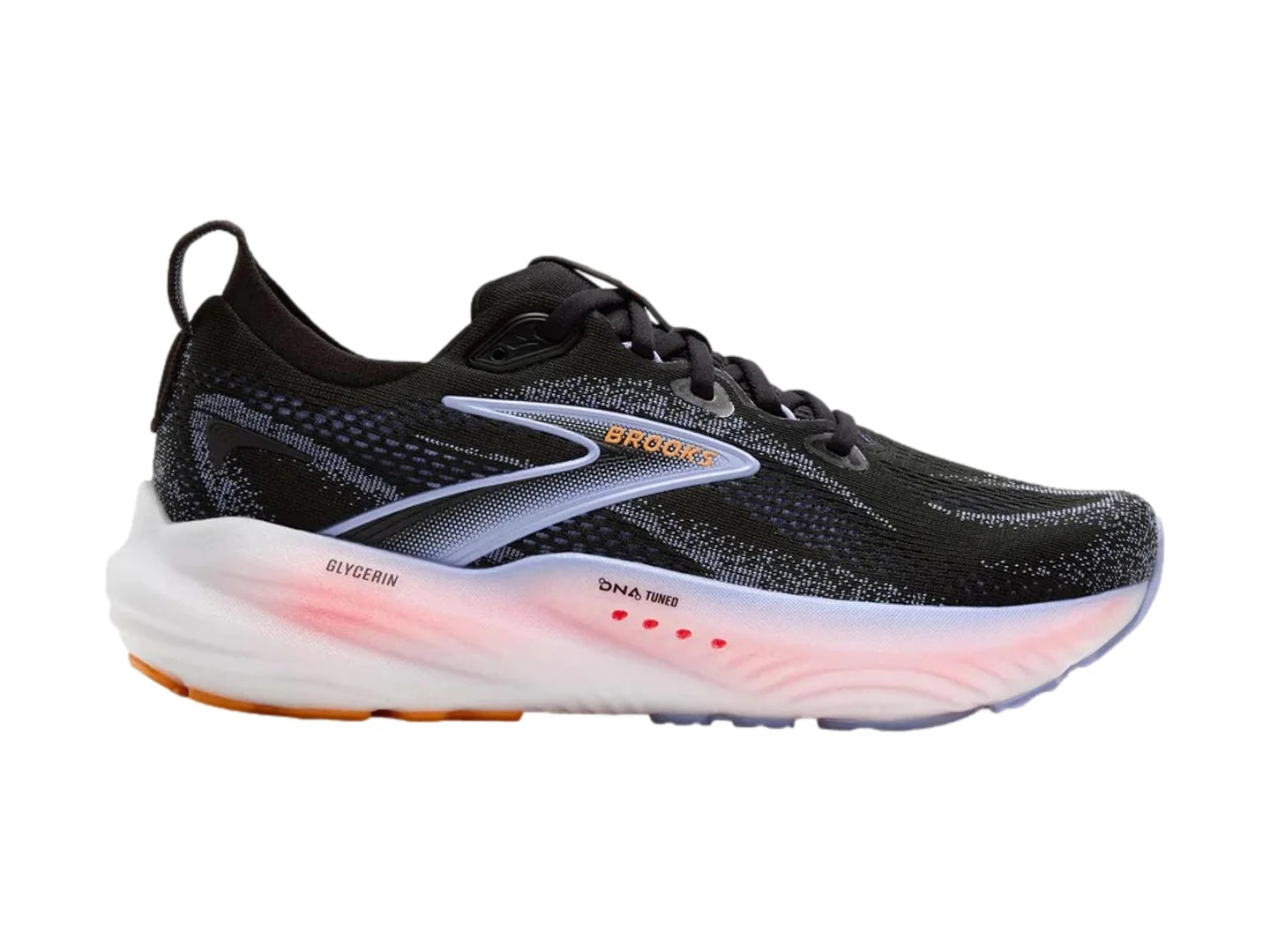 Tenis Brooks Glycerin 22 Negro para Mujer