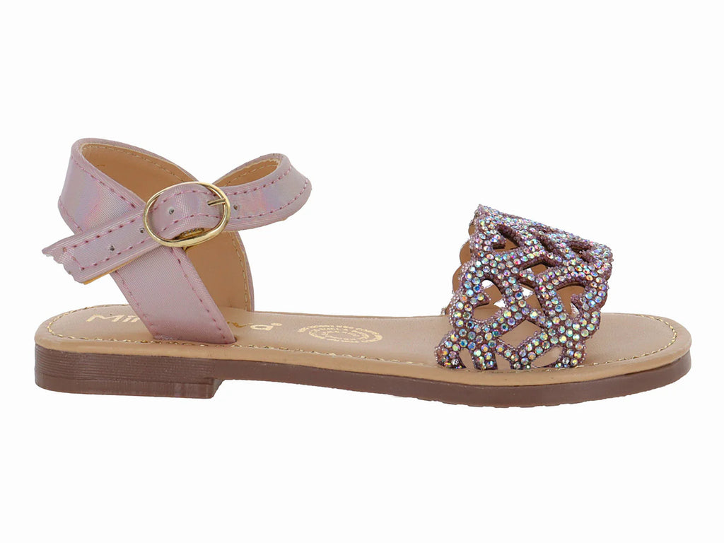 Sandalias Miroslava Rosa para Niña