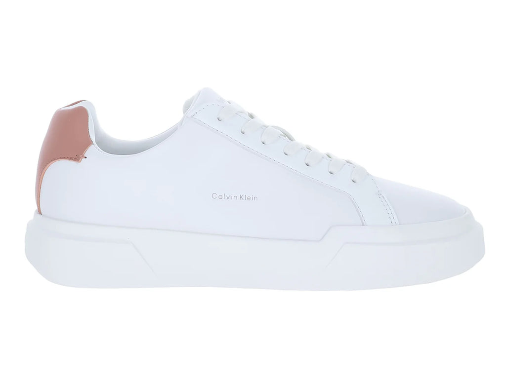 Tenis Calvin Klein Blanco y Rosa para Mujer