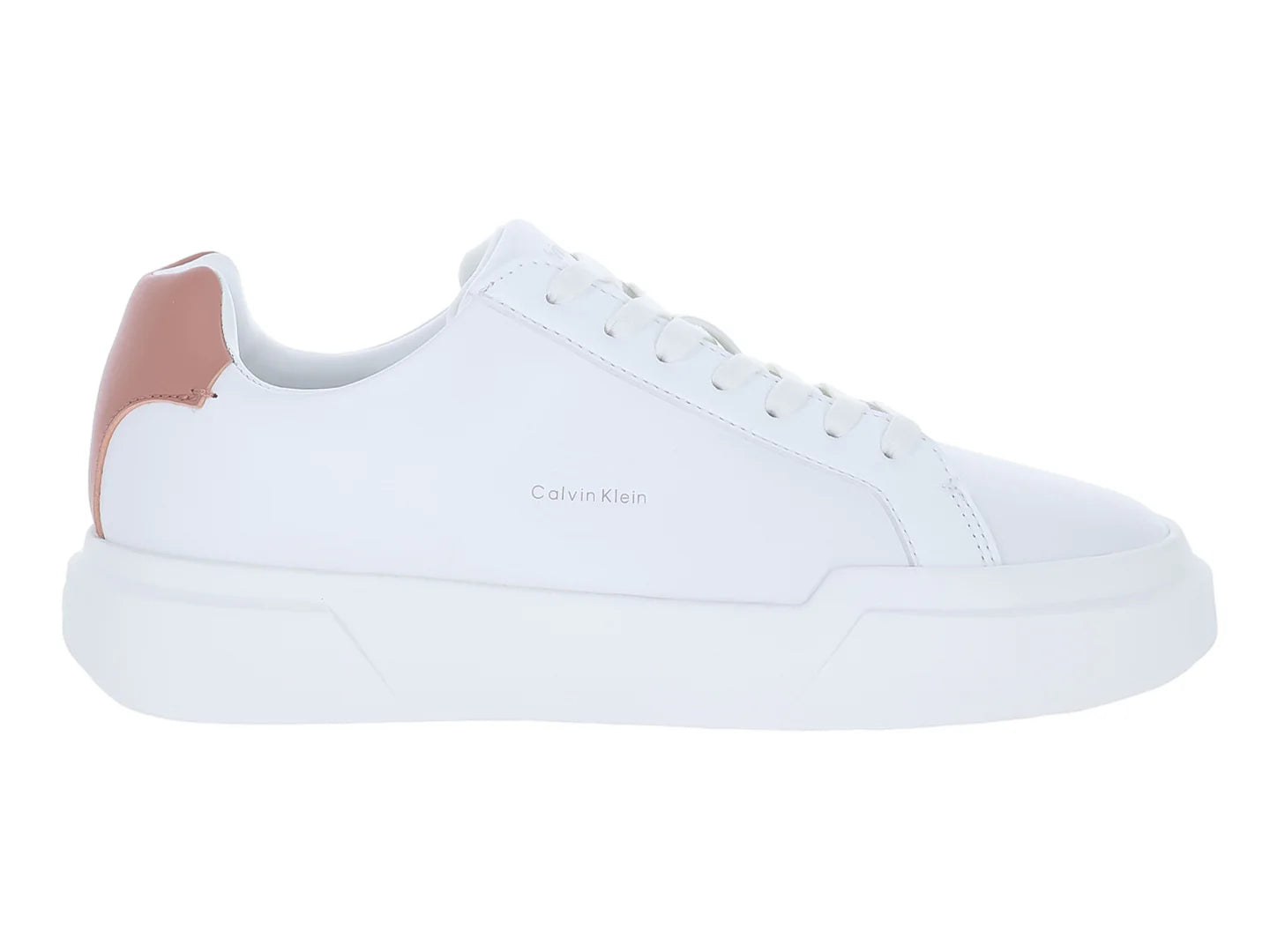 Tenis Calvin Klein Blanco y Rosa para Mujer