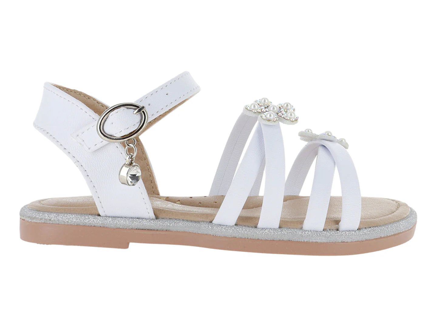 Sandalias Divitas Blanco para Niña