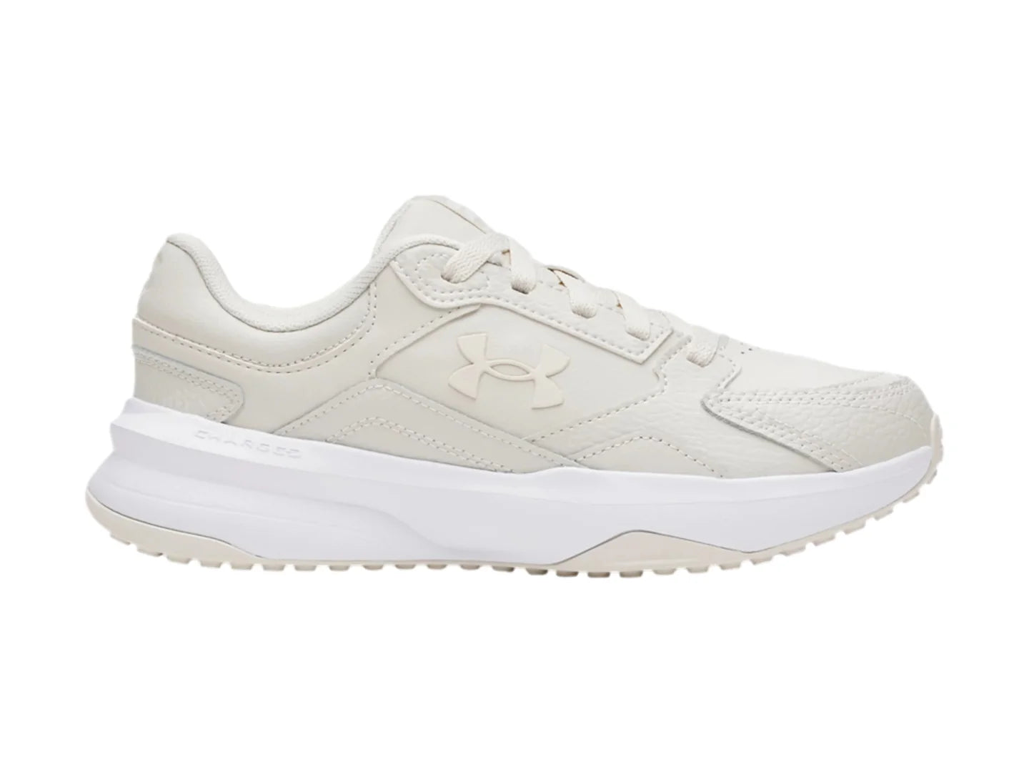 Tenis Under Armour Edge Leather Blanco para Mujer