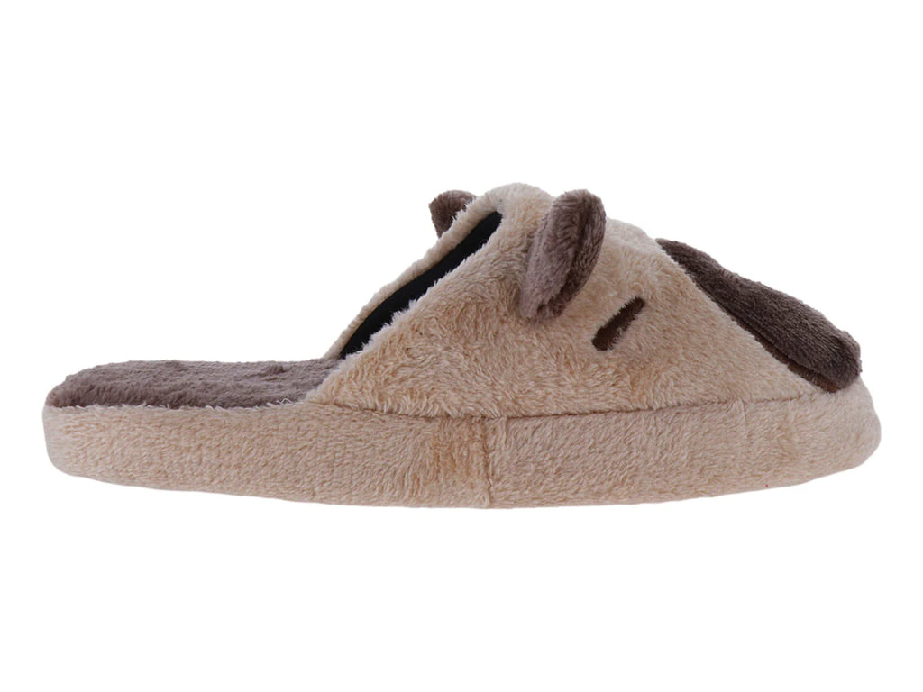 Pantuflas Perezosas Café para Niña