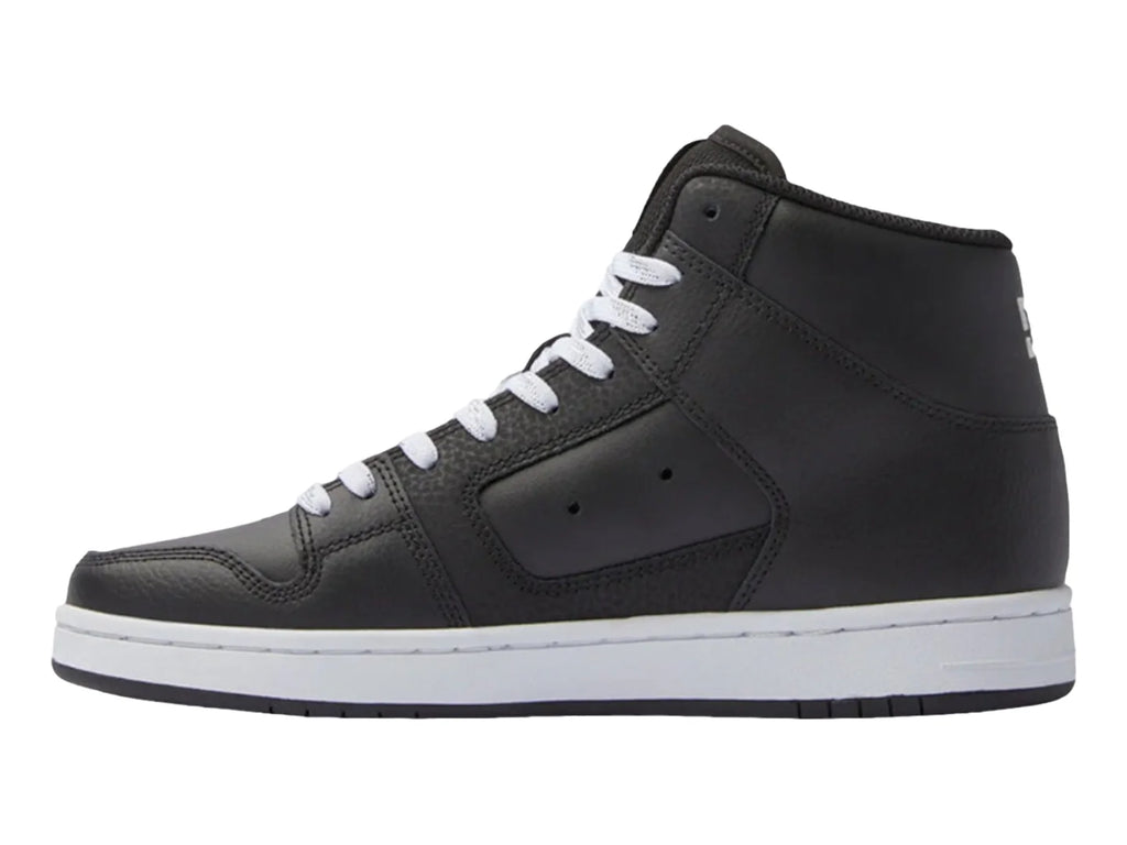 Tenis DC Shoes Manteca 4 Hi Negro y Plata para Mujer