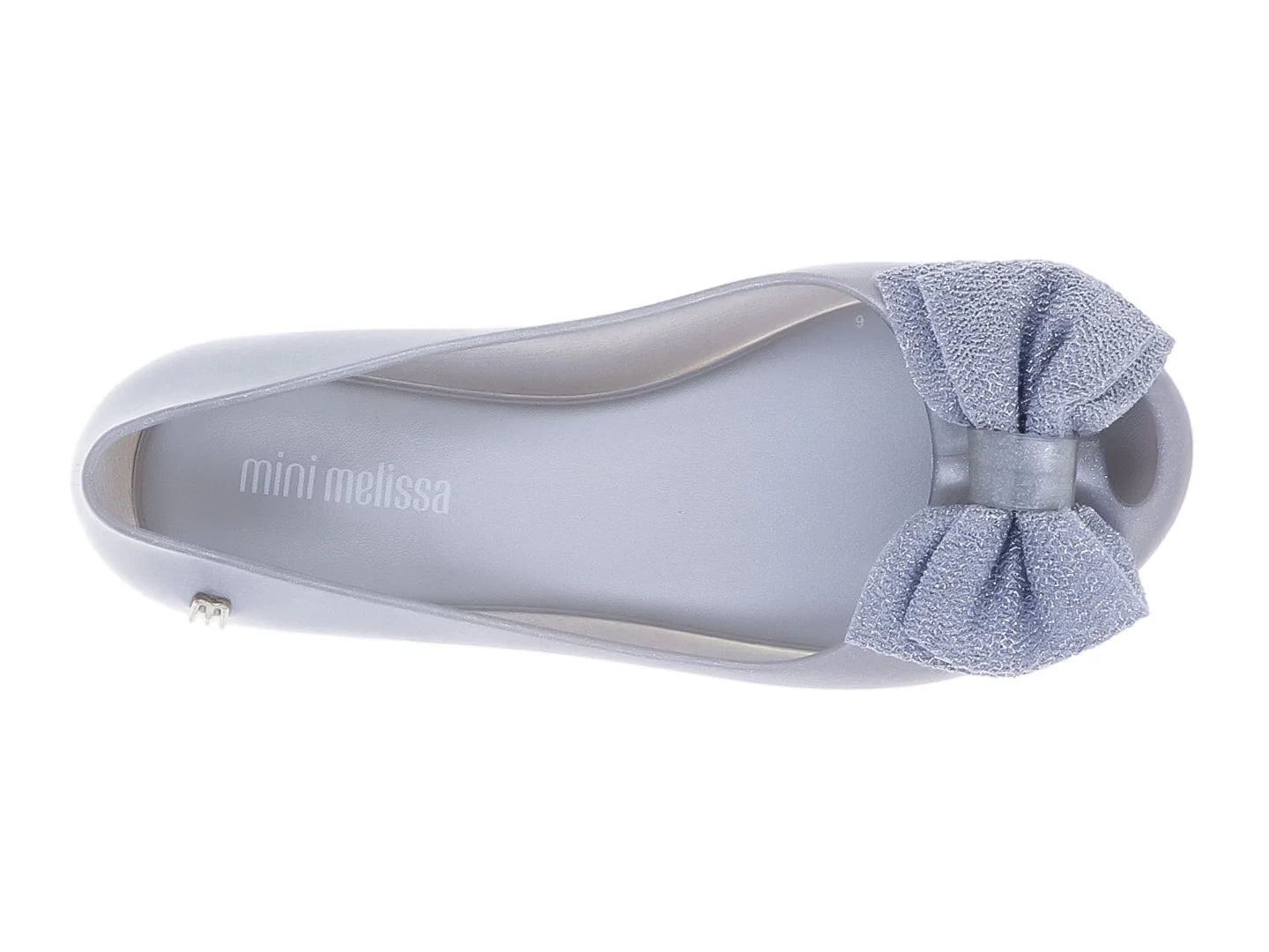Sandalias Mini Melissa Plata para Niña