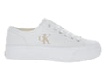 Tenis Calvin Klein Blancos de Plataforma para Mujer