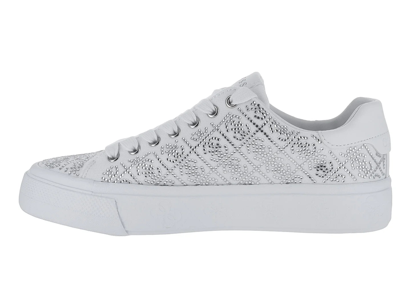 Tenis Guess Joeray Blanco para Mujer