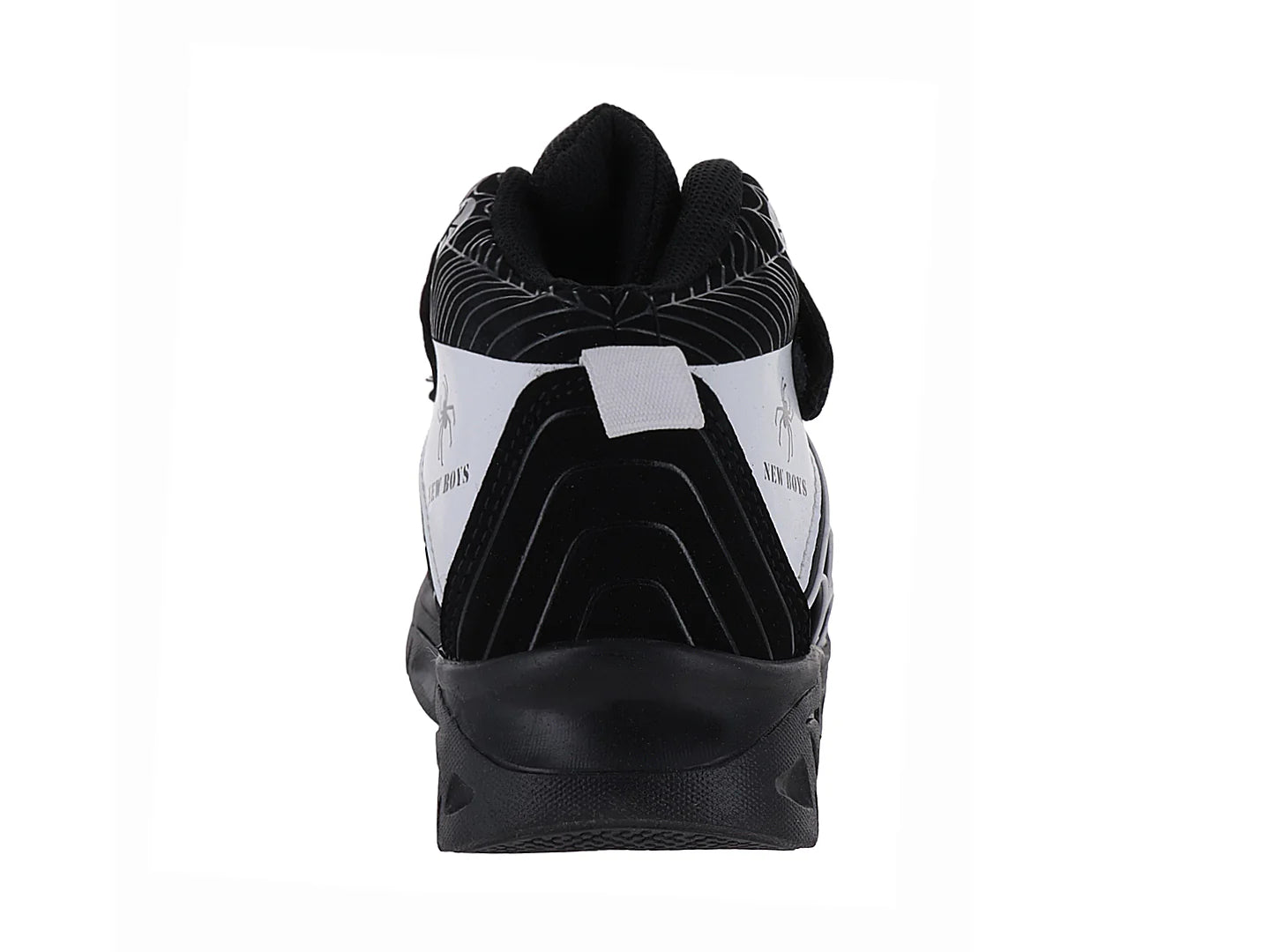 Tenis New Boys Negro con Blanco para Niño
