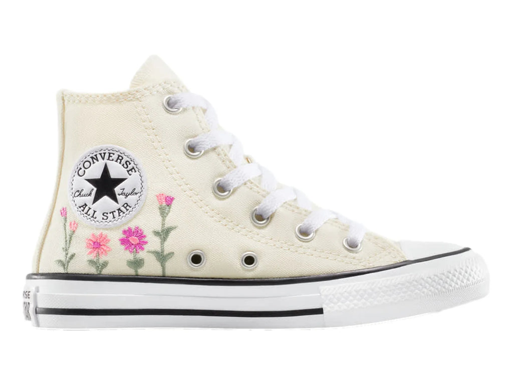 Tenis Converse Chuck Taylor All Star Florals Beige para Niña