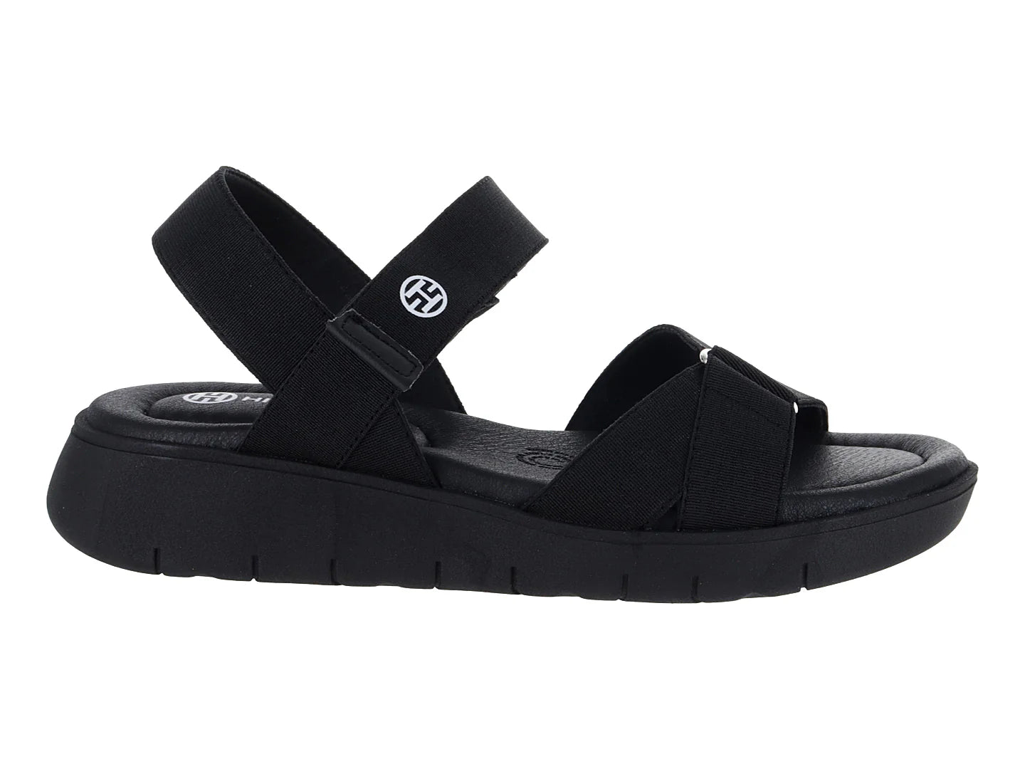 Sandalias de Plataforma Hispana Negro para Mujer
