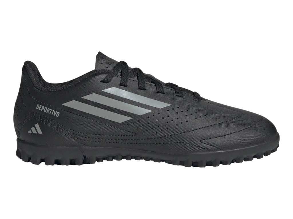 Tenis de Fútbol Adidas Deportivo III TF Negro para Niño