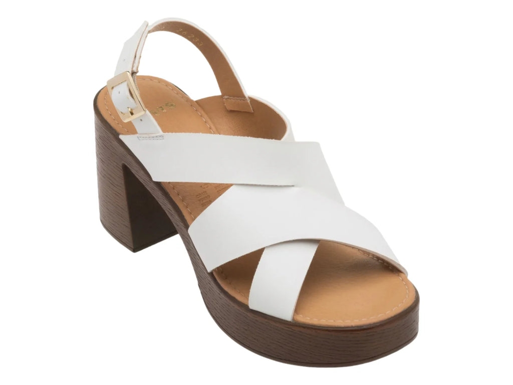 Sandalias Plataforma Levis Blancas para Mujer