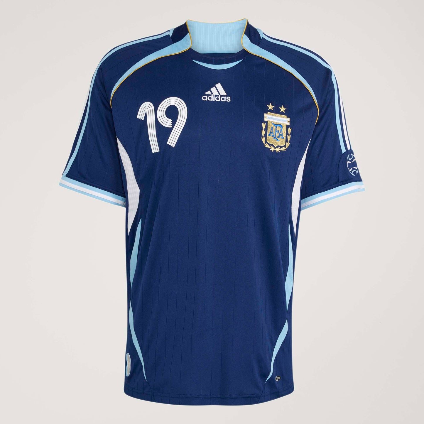 adidas Argentina Away Messi Mens Soccer Jersey 2006 Dark Blue
