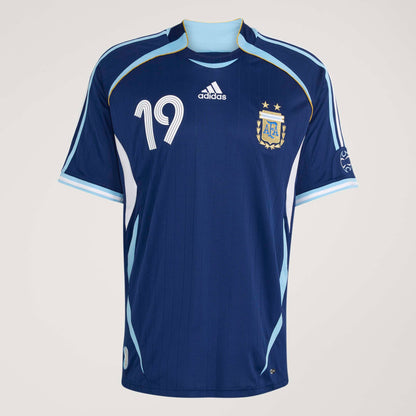 adidas Argentina Away Messi Mens Soccer Jersey 2006 Dark Blue