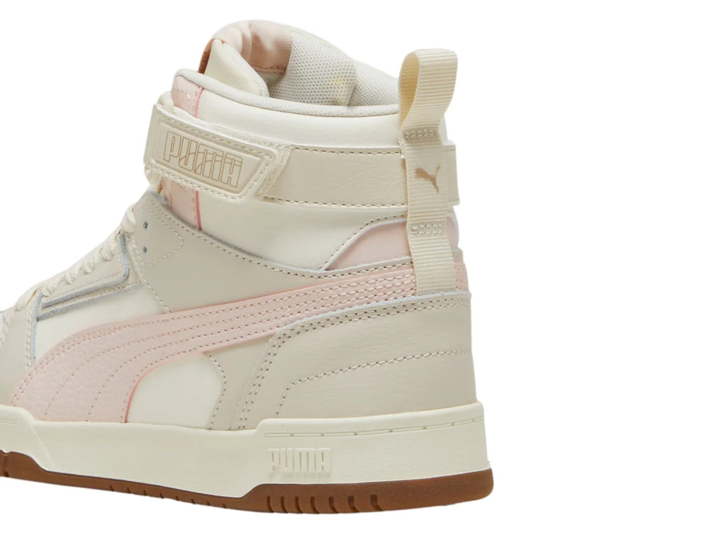 PUMA Tenis RBD Game Blanco y Rosa para Mujer