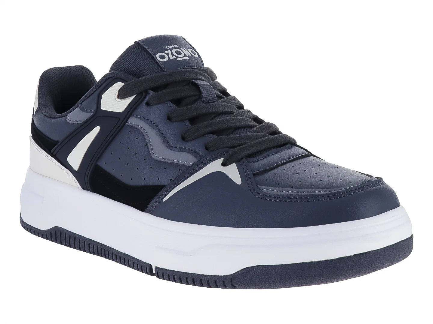 Tenis Capa de Ozono Gris Negro para Hombre