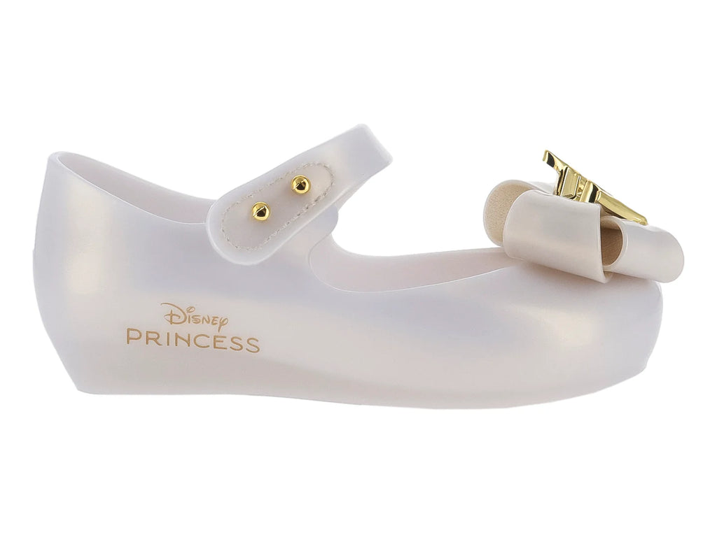 Zapatos Flats Mini Melissa Disney Princess Beige para Niña