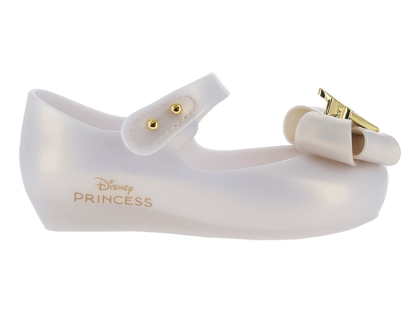 Zapatos Flats Mini Melissa Disney Princess Beige para Niña