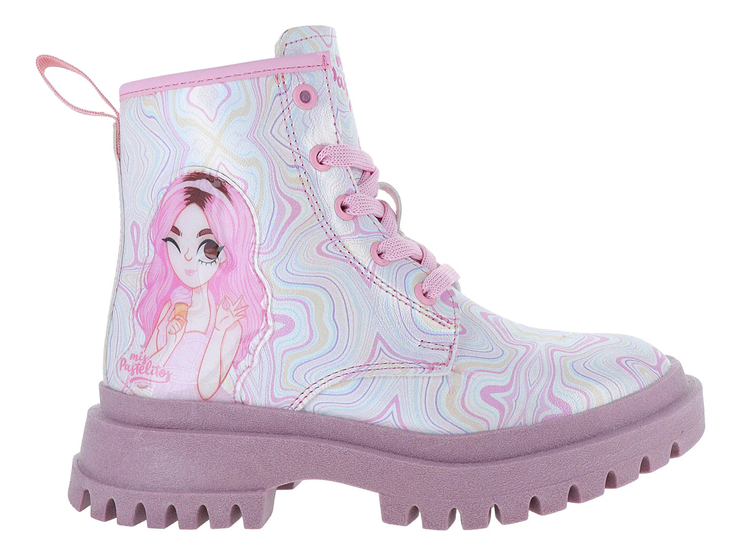 Botas Tropicana Multicolor Plata para Niña