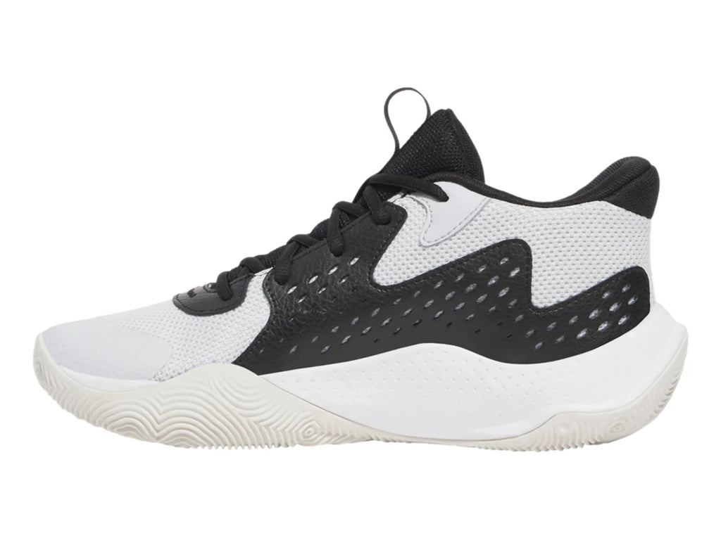 Tenis Under Armour Jet 23 Blanco y Negro para Hombre