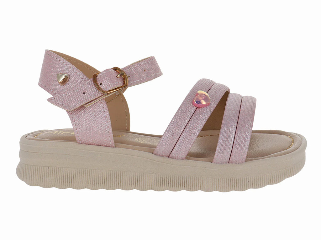 Sandalias Miroslava Rosa para Niña