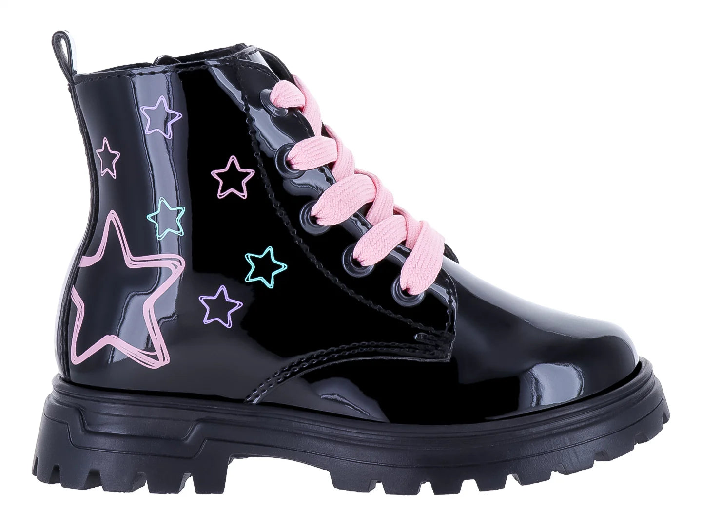 Botas YUYIN Negro Charol para Niña