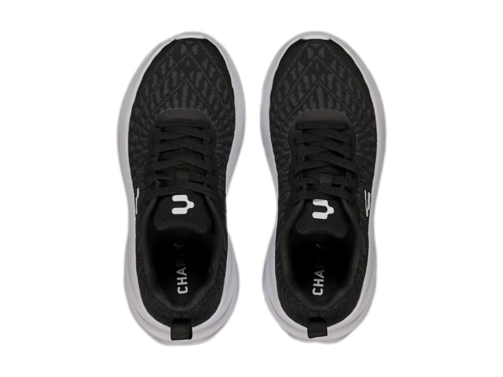 Tenis Charly Negro Blanco para Mujer