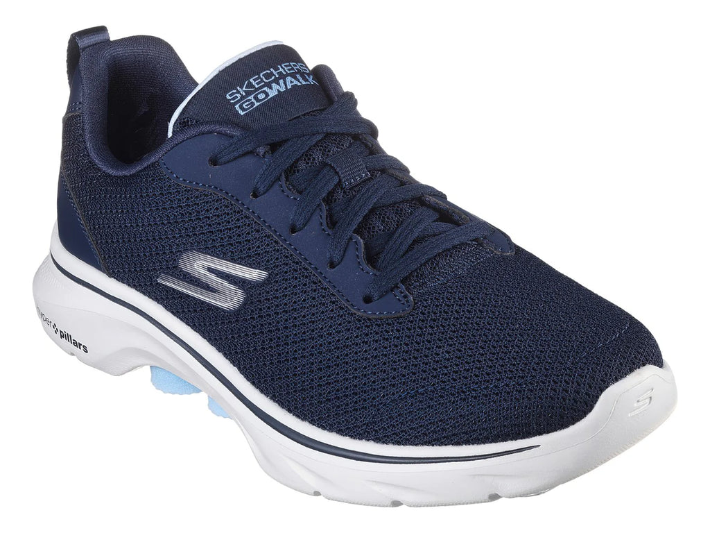 Tenis Skechers Go Walk 7 Azul Marino para Mujer