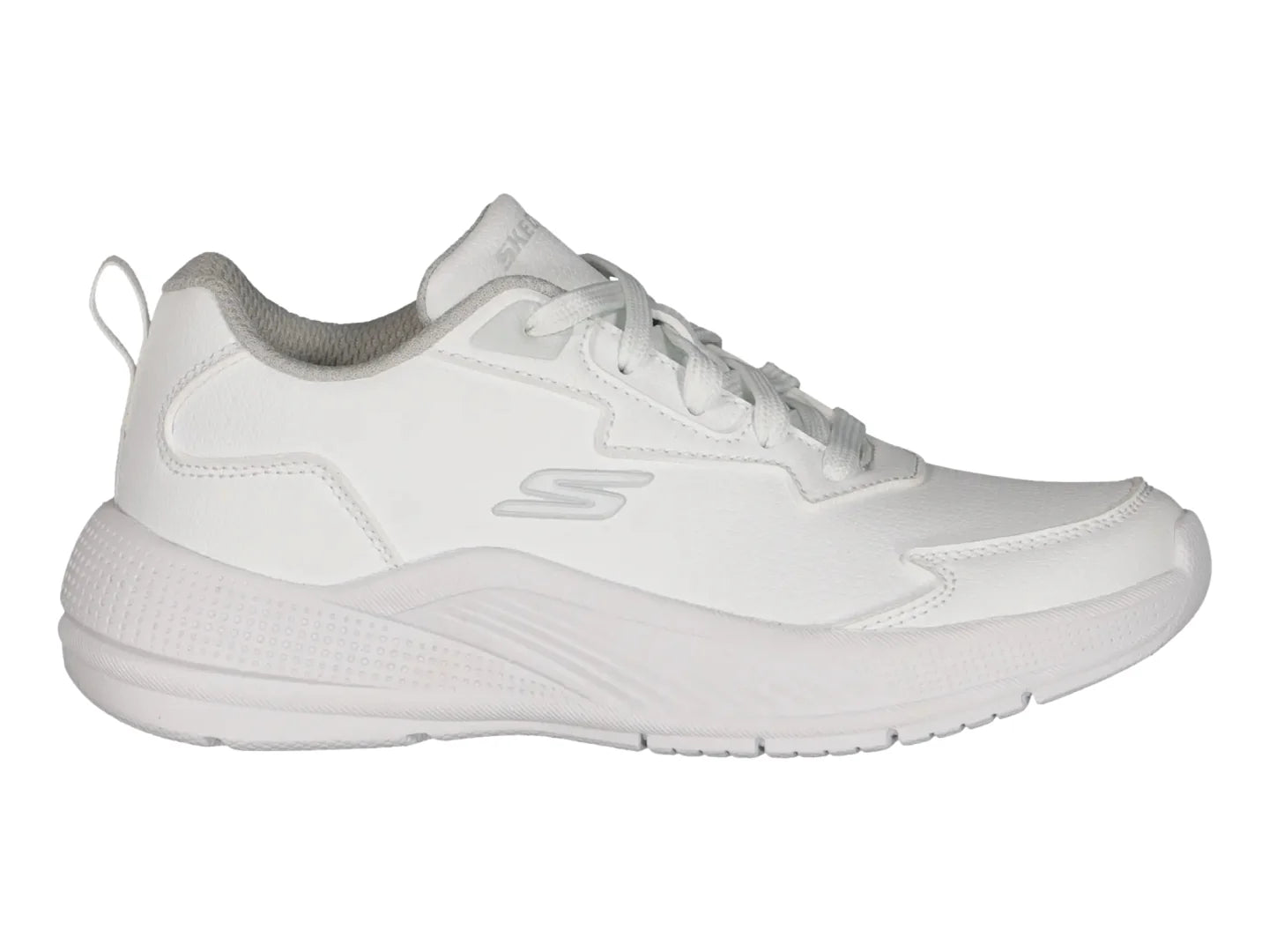 Tenis Skechers Microspec Advance Blanco para Niña