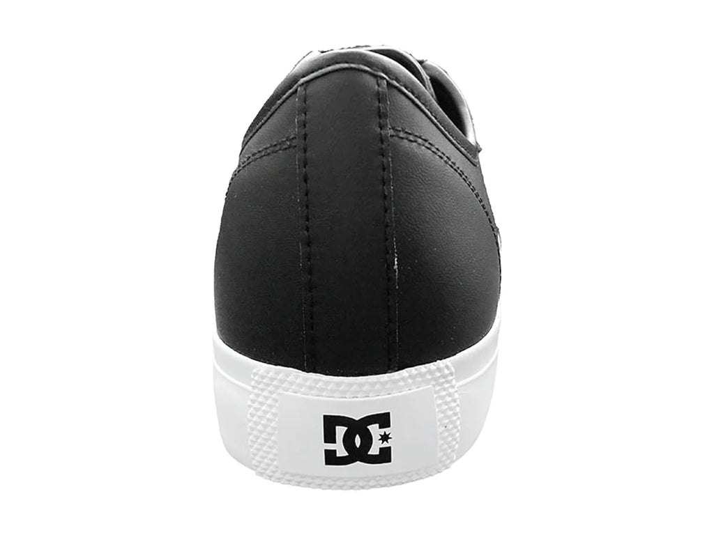 Tenis DC Shoes Manual SN Negro y Blanco para Hombre