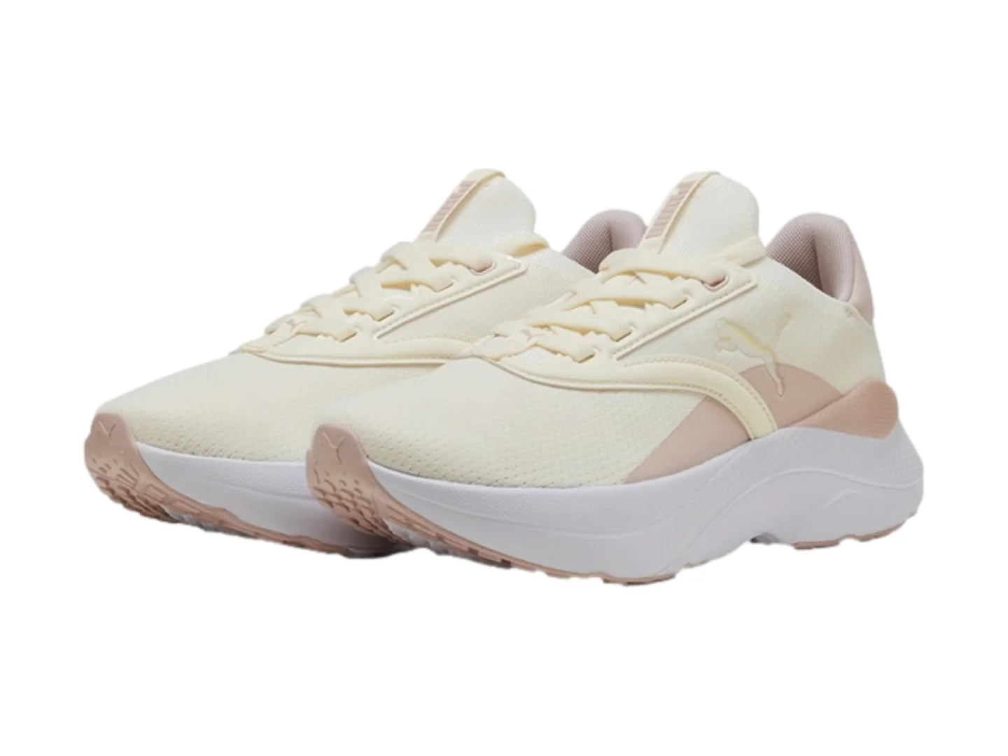 Tenis PUMA Softride Mayve Marfil y Rosa para Mujer