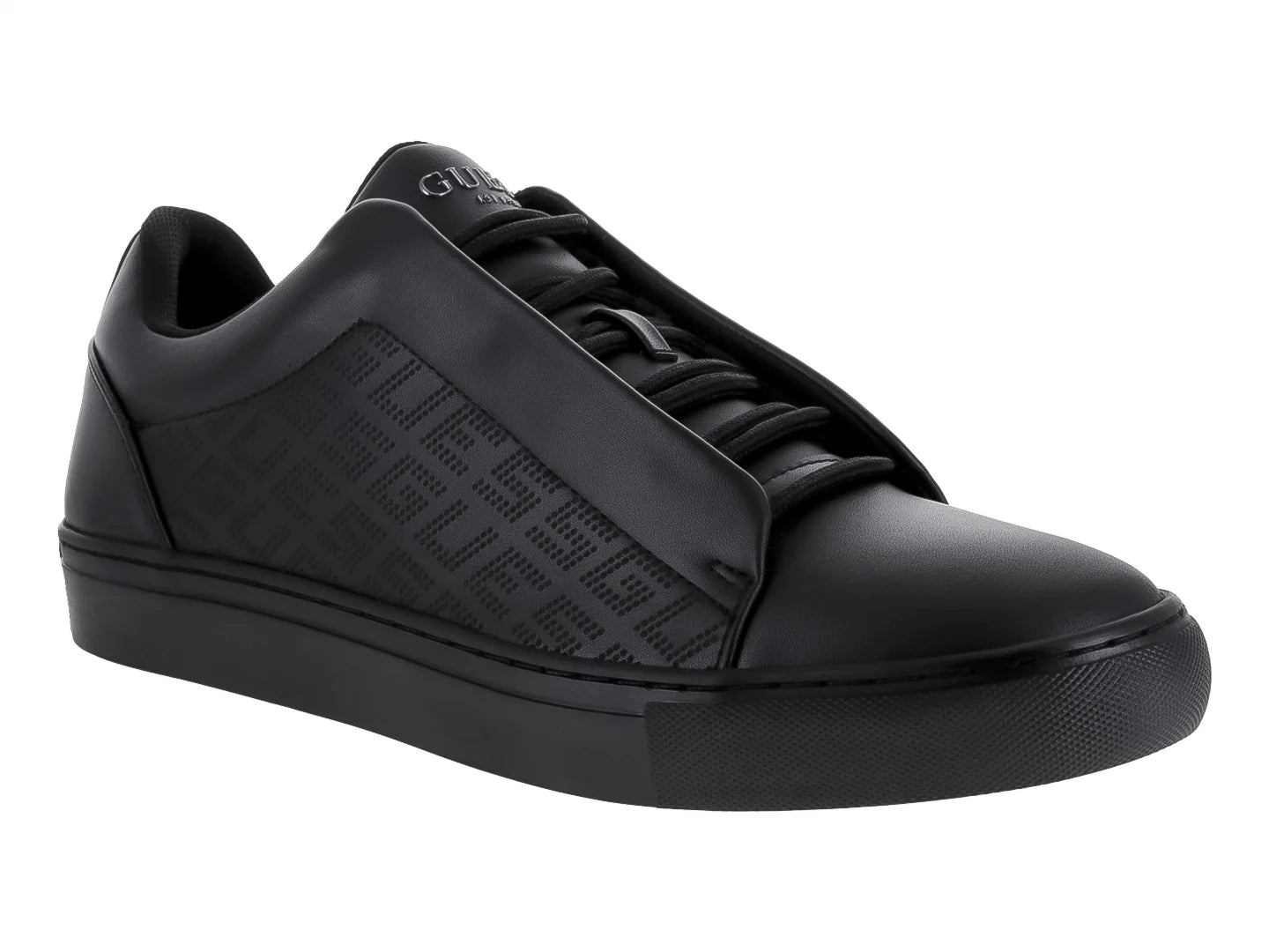 Tenis Guess de Cuero Negro para Hombre