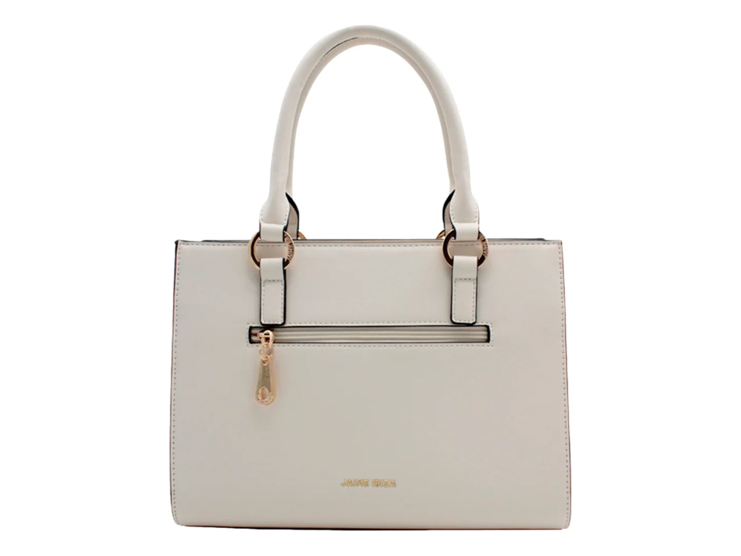 Bolso Satchel Jaime Ibiza Beige para Mujer