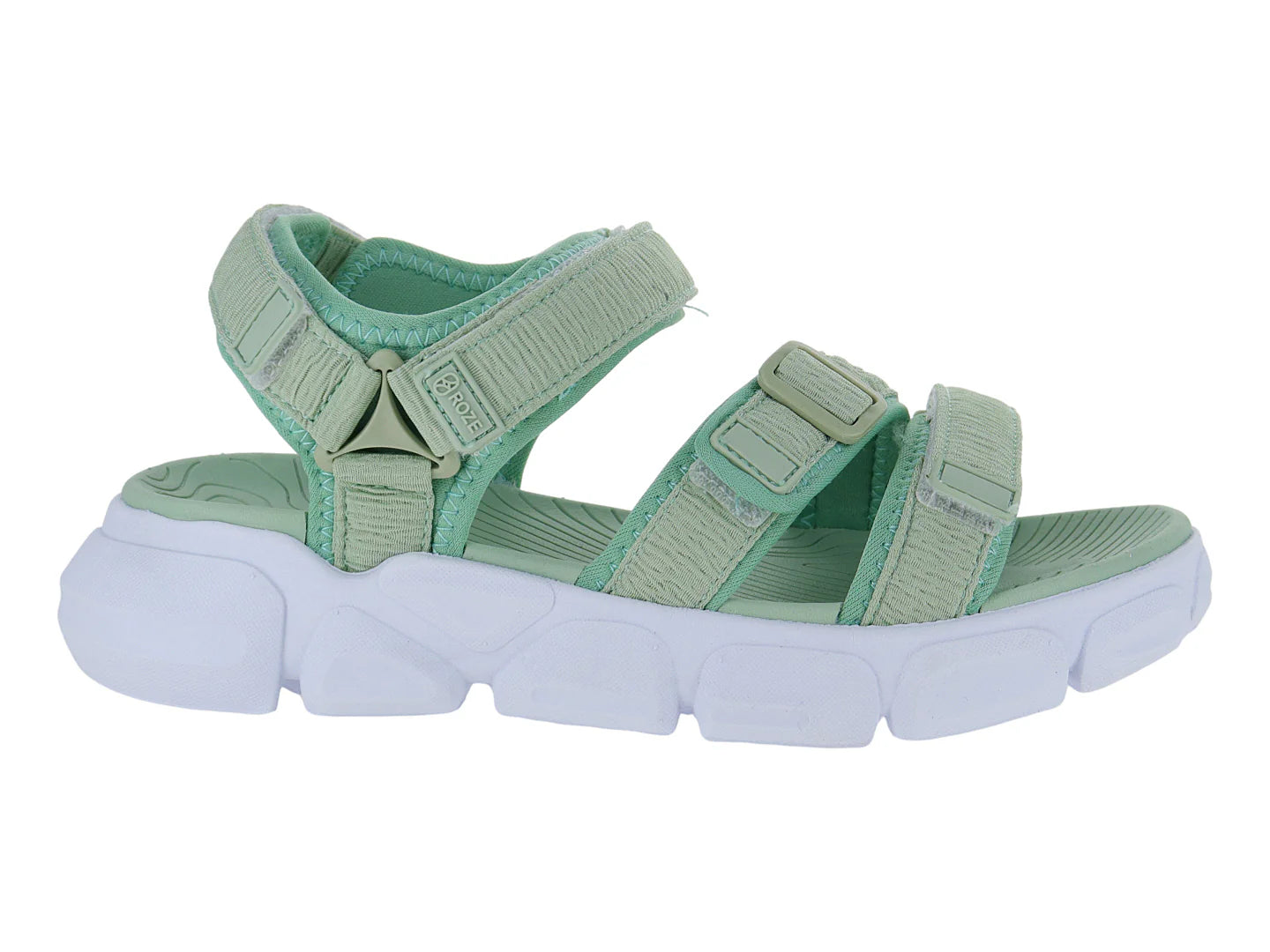 Sandalias Gladiador Roze Verde Claro para Mujer