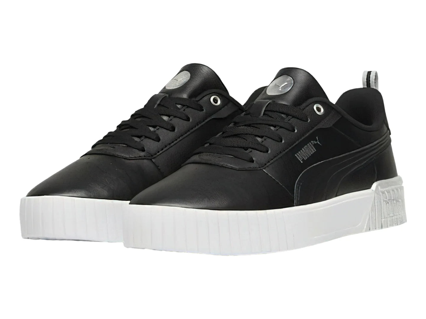 Tenis PUMA Carina 20 Metallic Dream Color Azul Marino y Plata