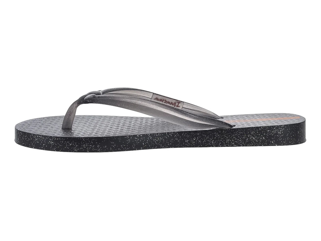 Sandalias Ipanema Negro Glitter para Mujer