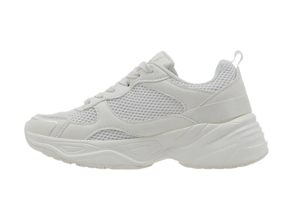 Tenis Lotto Galanty Beige y Gris para Mujer