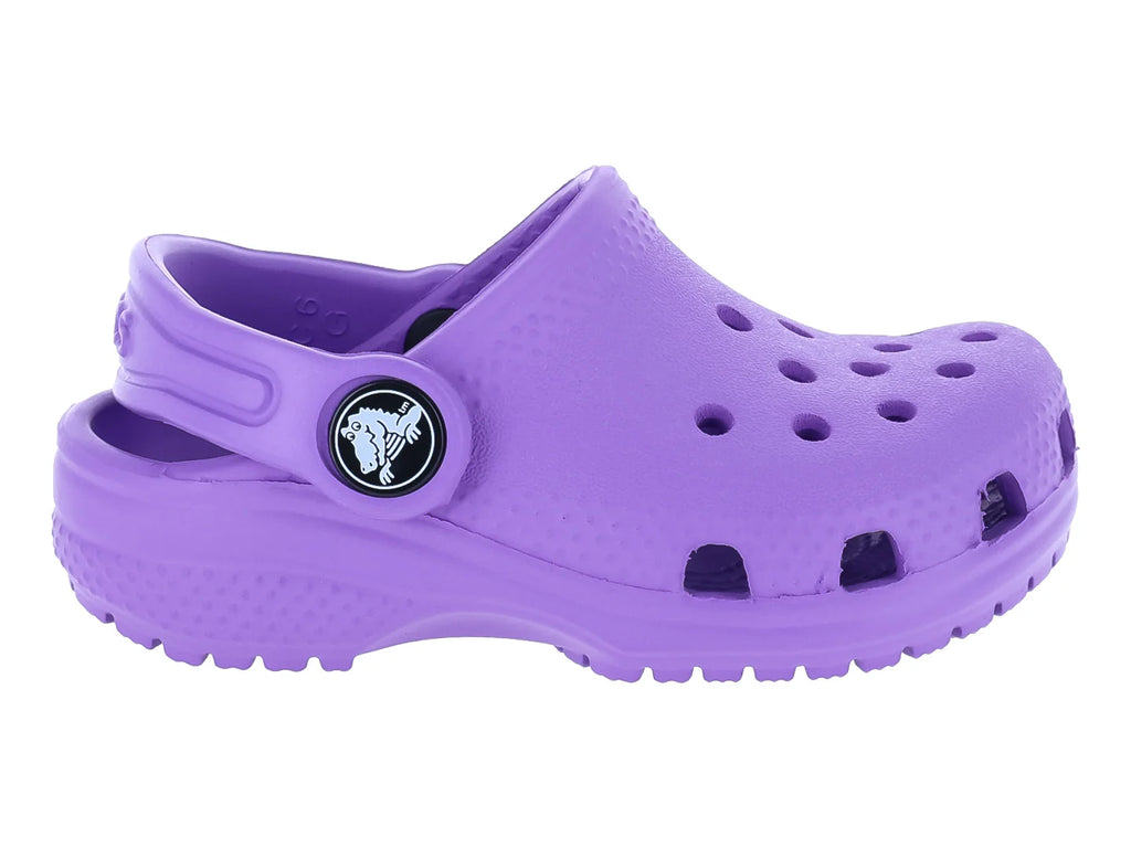 Sandalias Crocs Classic Clog Morado para Niña