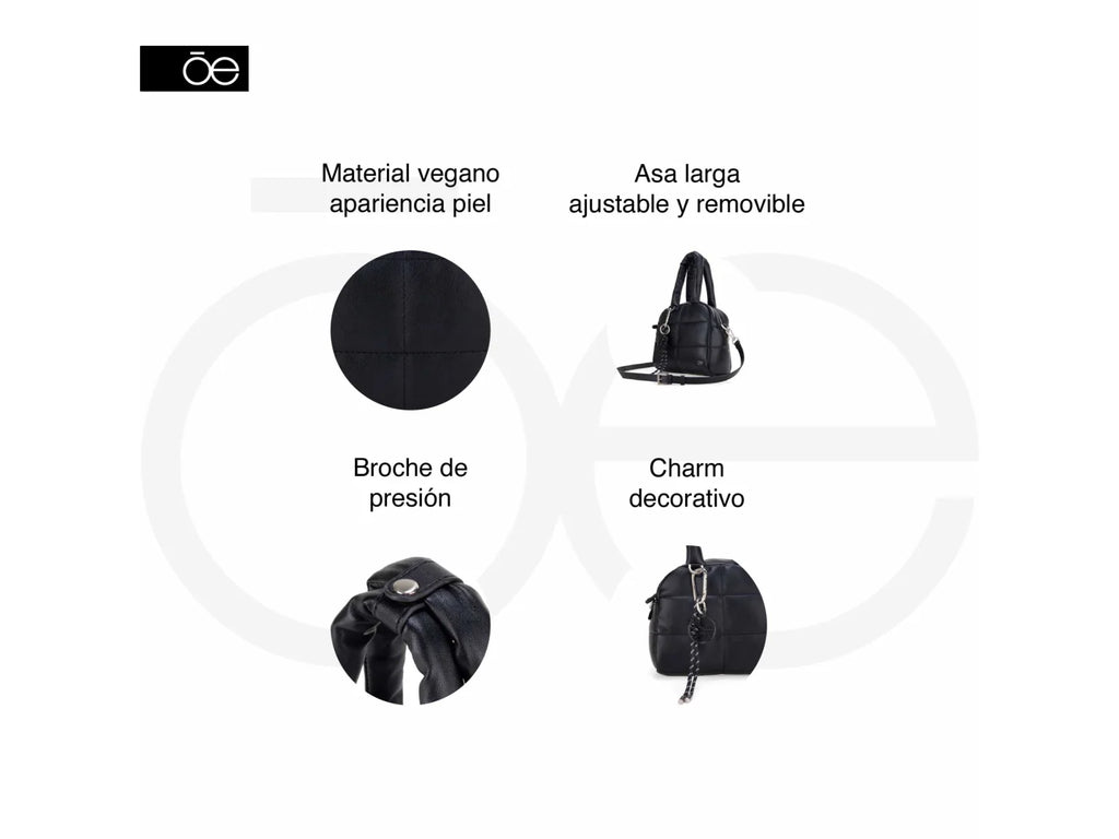 Bolso Cloe Negro para Mujer