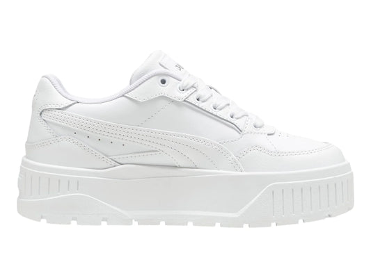 Tenis PUMA Karmen II Idol Blanco y Plata para Niña